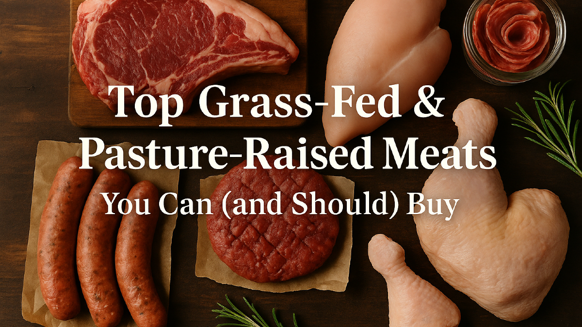 Top Grass-Fed & Pasture-Raised Meats You Can (and Should) Buy - Part 1